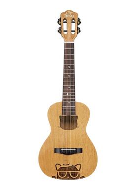 正品童趣弹uku喵小乖歪桃花芯面单初学可爱小尤克入里里儿23寸门