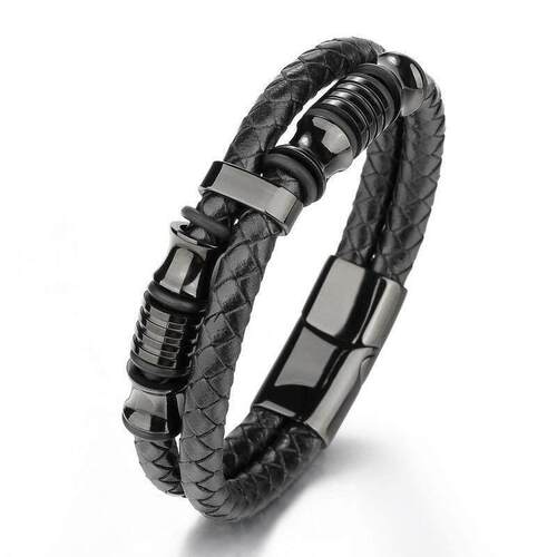 bangle leather bracelet men 手炼Girl Metal women Jewelry