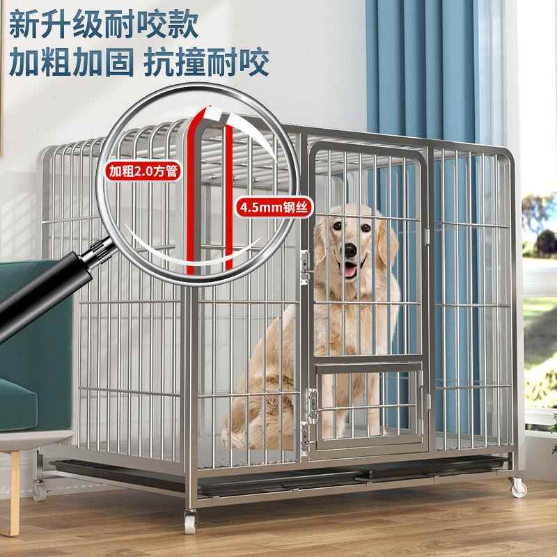 边牧专用狗笼2025跨境型全方管基犬专笼拉拉多大猛犬狗笼布加柯粗