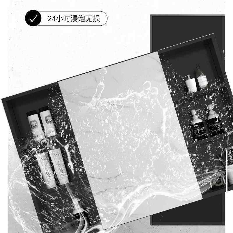 简约生式镜柜镜箱潮室板浴柜组合单独收纳防盒卫810间挂墙式储物