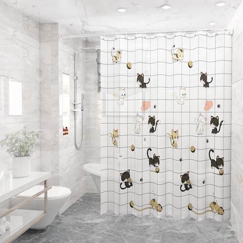 waterproof Mildew Proof Shower Curtain bath Window curtain