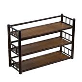 桌面博古架茶架展示架纳小型实木紫砂壶摆叶放茶杯茶具收柜93496