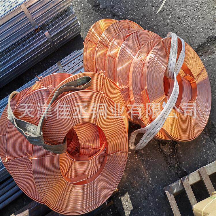 紫铜巻排 变电站接地扁铜 地铁站水平接地体 镀锡铜排 接地紫铜带