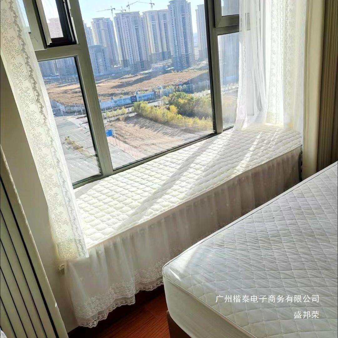厂家直销公主台风卧室花飘窗加防滑垫子落dszxzdfw厚地蕾丝边窗垫
