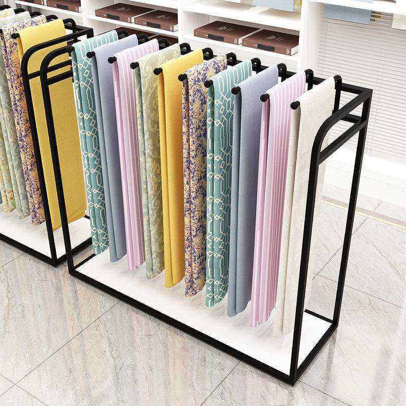 床上用品货架家纺被子展示架夏凉被展柜沙发垫被套毛毯陈列架