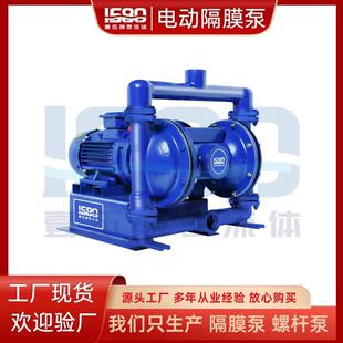100电动隔膜泵铸铁可打粘稠介质化工泵380V DBY15