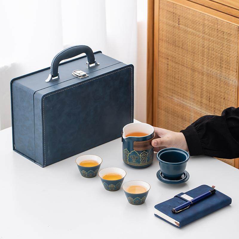 高档实用广告宣传茶具礼务品公司周年念AFG纪品商礼品印制log送o