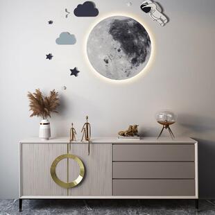 U家之选儿童房间布置墙面装 饰卧室立体壁饰铁艺客厅沙发背景墙金