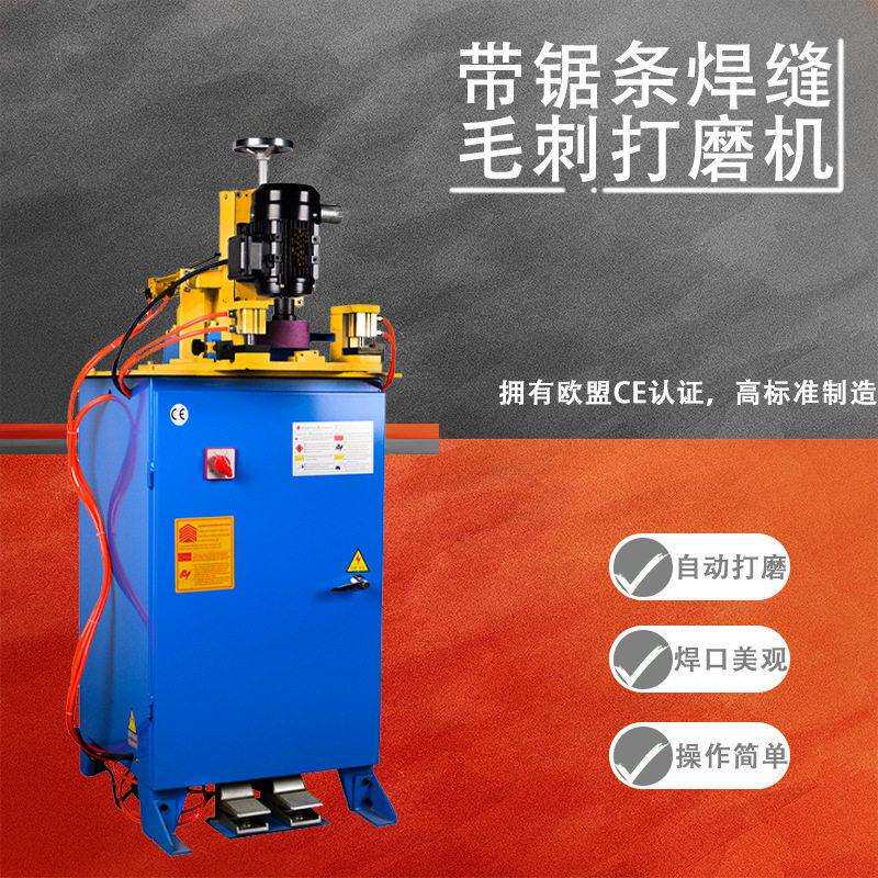 双锯片磨平带毛刺锯条抛光机大型焊缝抛光机广东厂家直销