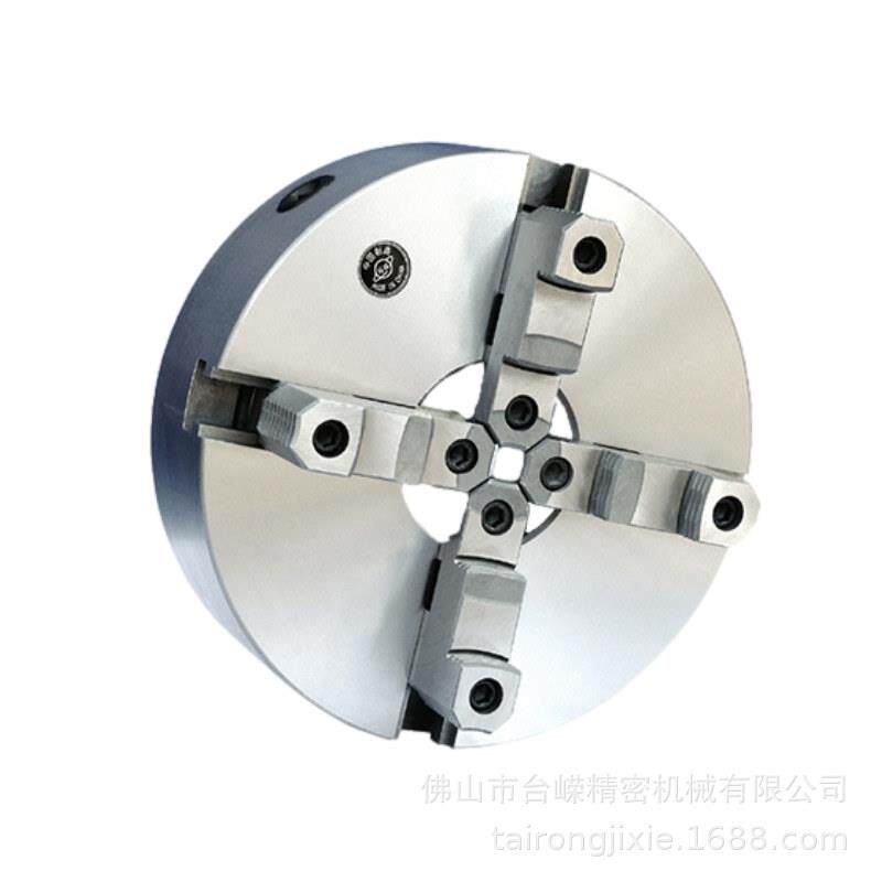 众环K11400C前穿三爪卡盘三孔车床自定心四爪卡盘配M16螺丝分离爪