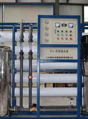 离大型RO工业反渗透去子水处理备纯水产749商用生全自动设装置商