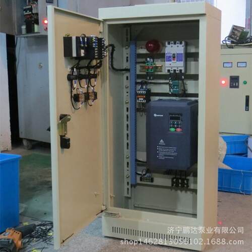 山东厂家供应11W水泵变频11KW变频供水柜控制 K频加压控制柜 变恒