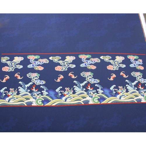 汉服【屋添筹】明上袄制印花布料裁531片（一件起海售）