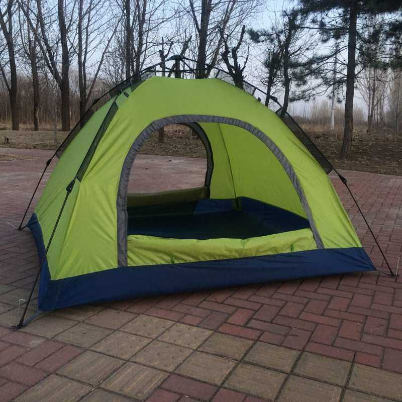 自动速开帐篷户外单人厂家批发礼品野营郊游野外露营