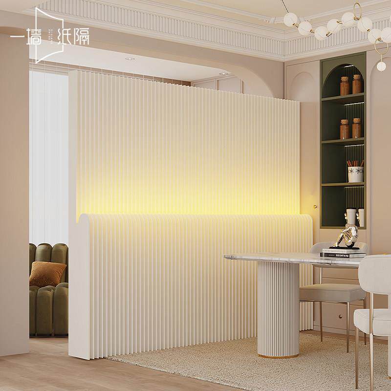 办公室隔断墙客厅玄关屏风隔断美容院服装店折叠纸墙会议室挡板