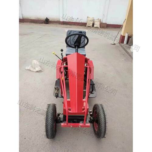 座驾式双行土豆地瓜种植机 薯类种植收获机 小型后置拖拉机种植机