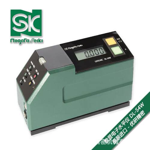 日本SK新泻数显电子水平仪机床用直线度平面度测量DL-S4W