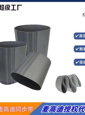 意大利麦高迪MEGADYNE同步带聚氨酯T10880宽度20mm钢丝无缝带