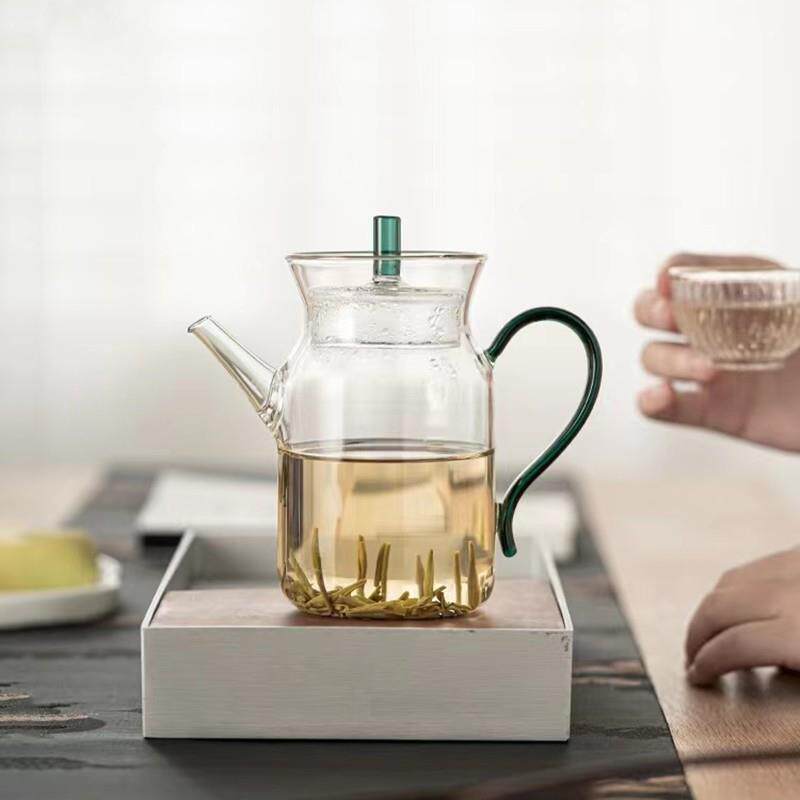 山中事仿宋执壶耐高温可煮小壶绿茶壶红茶泡茶壶小宋壶简约花茶壶
