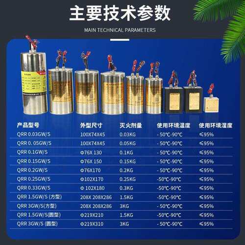 发动机仓舱汽车载用充配电柜箱自动热汽气溶胶灭火神贴宝装置防爆
