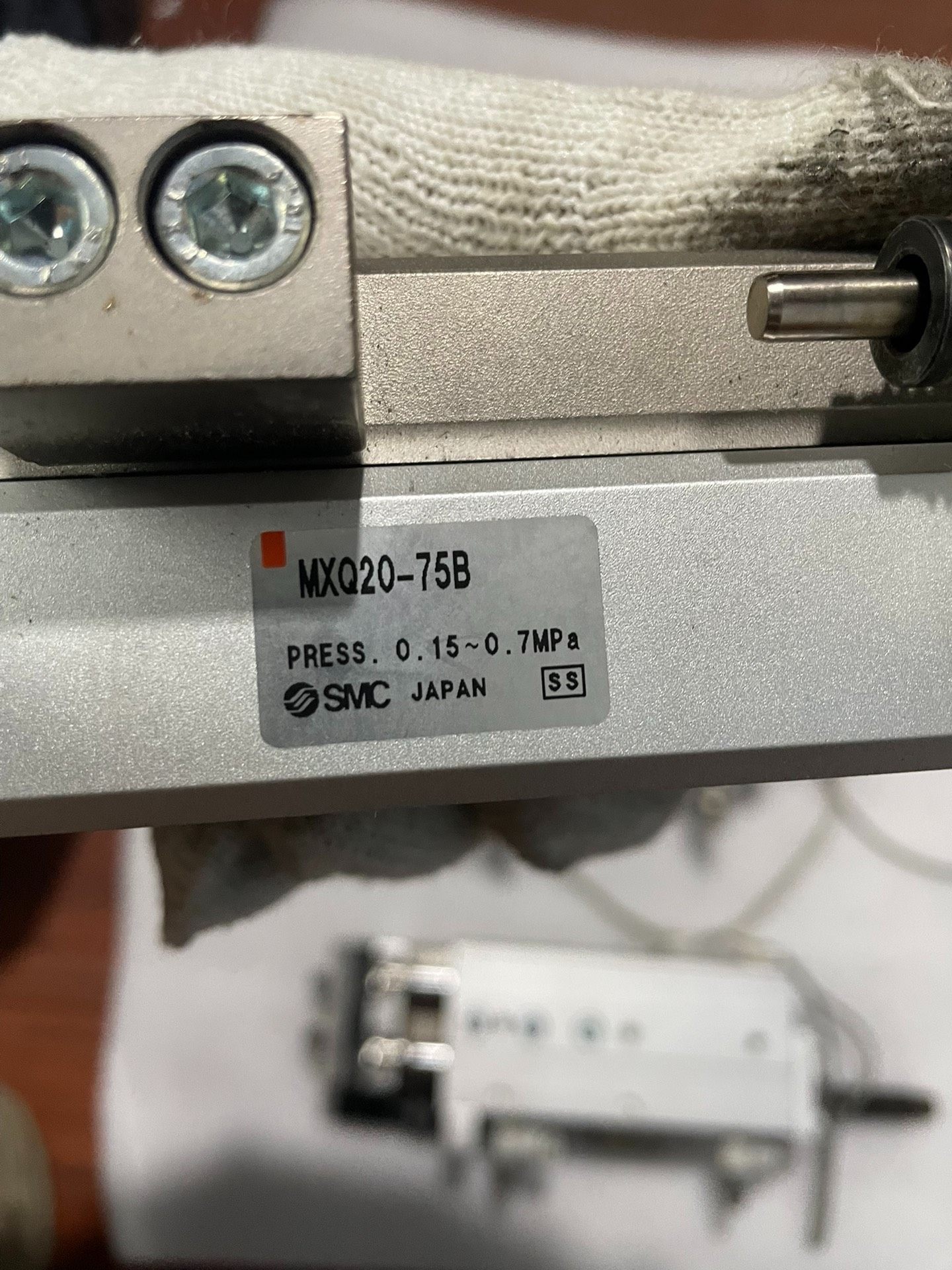 MXQ20-75B，SMC滑台气缸，保证正品，不漏气，成色如