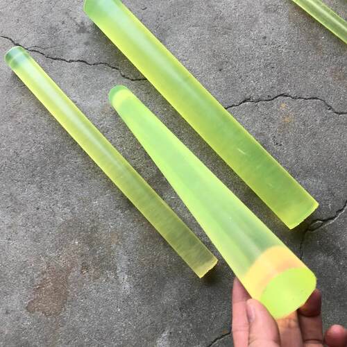 实心图聚氨酯胶耐磨弹力胶棒橡优定制聚氨酯耐油高韧性胶棒力来棒