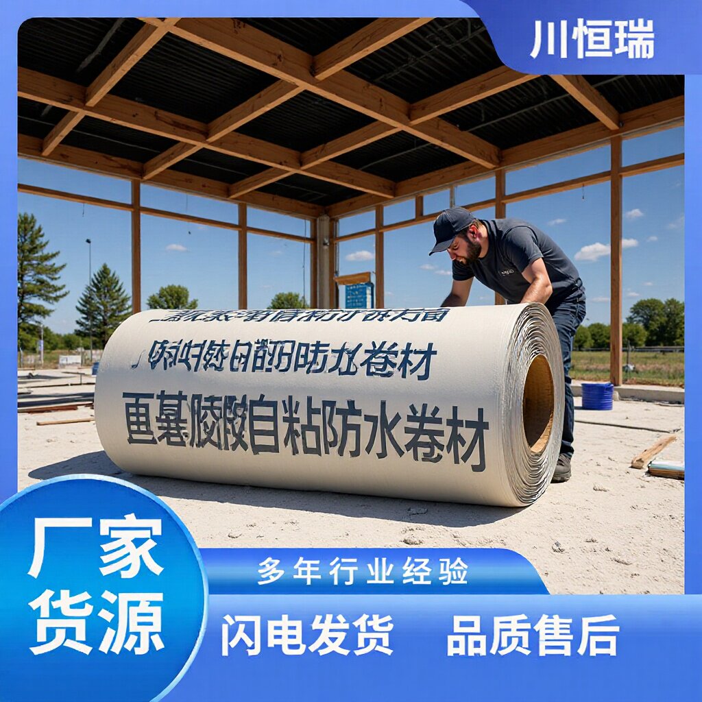 屋顶裂缝防水自粘丁基补漏胶带