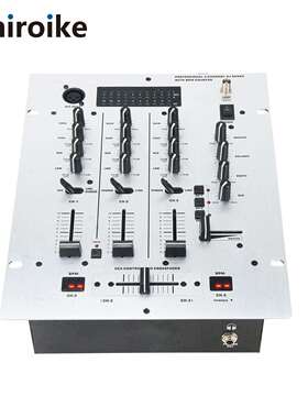 GAX-DM4 跨境电商专业四声道KTV舞台DJ调音台4通道DJ混音器调音台