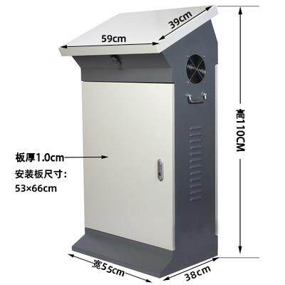 控制柜配电箱配电变频柜PLC琴式斜面操作台布线箱触控屏幕电气通