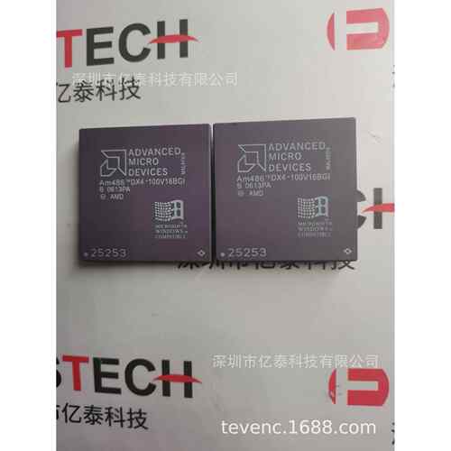 AM486DX4-100V16BGI封装PGA168微处理器芯片IC