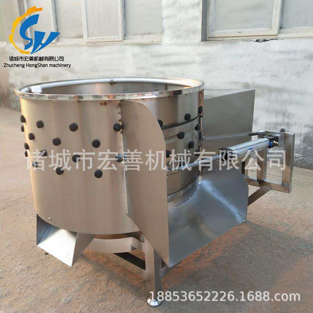 立式鸡鸭鹅打油机 全自动不锈钢打油机 厂家供应小型家禽打油机械