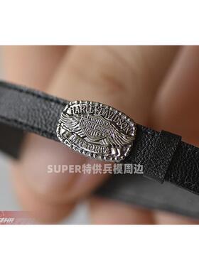 1/6兵人模型配件12寸可动人偶潮流复古经典机车腰带金属扣皮带