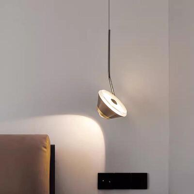 极简灯卧室房床头吊灯奢过轻805道走廊具现代简约餐厅吧台长书线