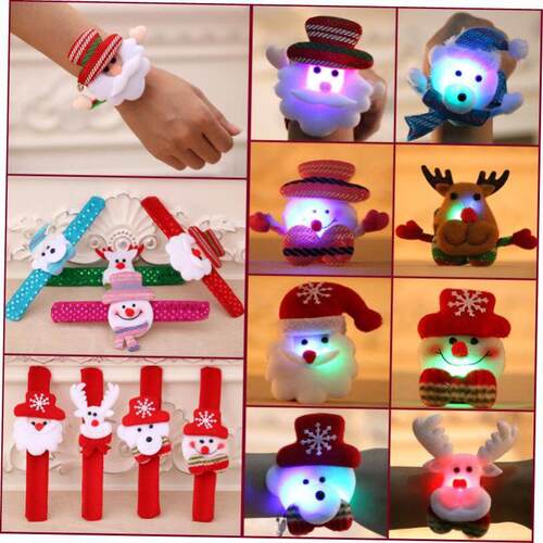 christmas decoration Luminous hand ring Clap ring 圣诞啪啪圈