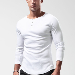 curved running men Sports top shirt elastic training