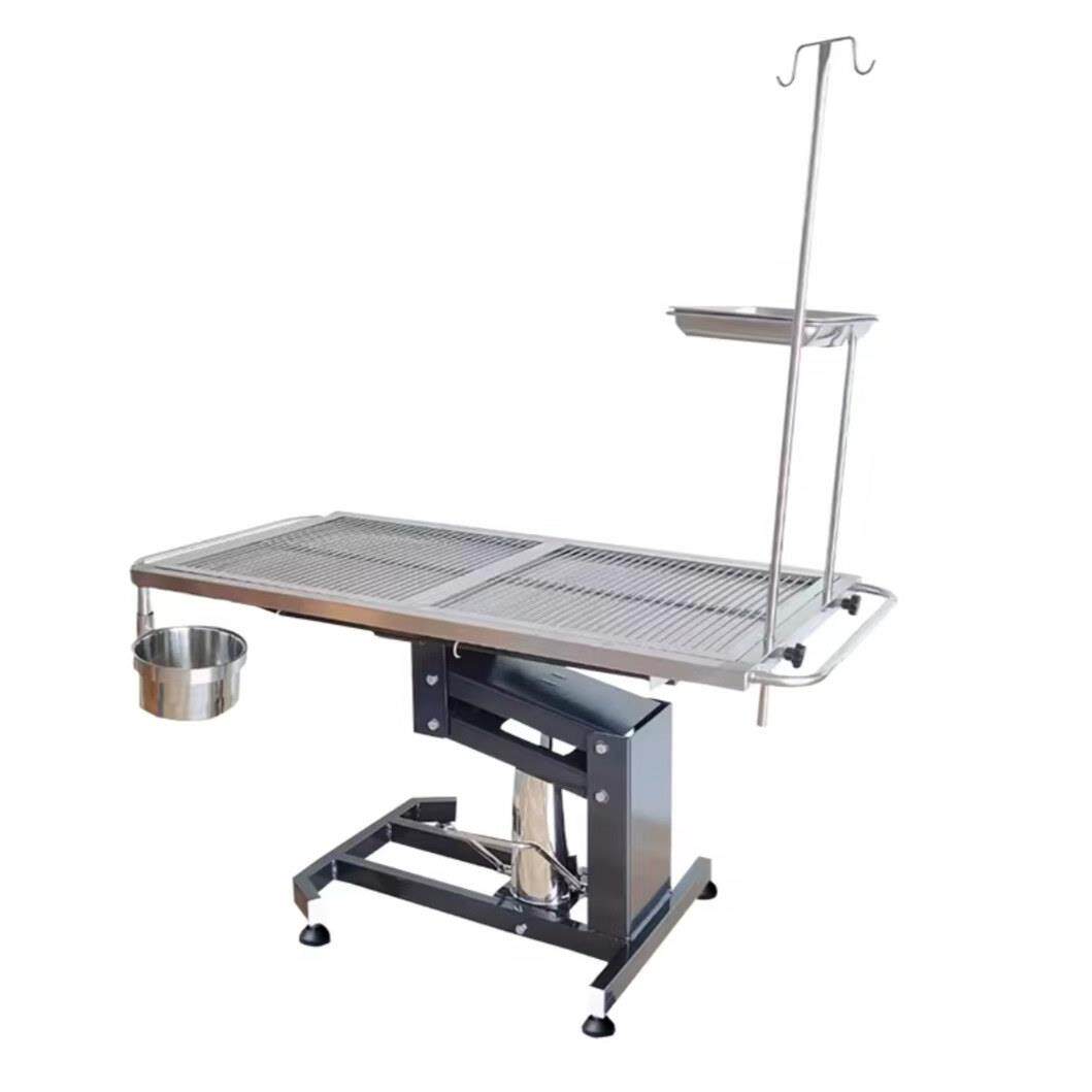 宠物手术台304不锈钢电动可调手术台动物猫狗控制台恒温美容解决