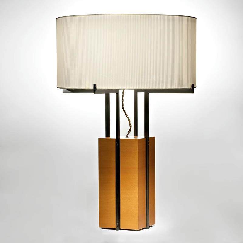 新中式样板间卧室床头时尚大气台灯客厅民宿酒店立式落地灯