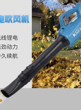 厂家无线无刷吹风机无线锂电吹叶机电动园林工具园艺用品暴风机