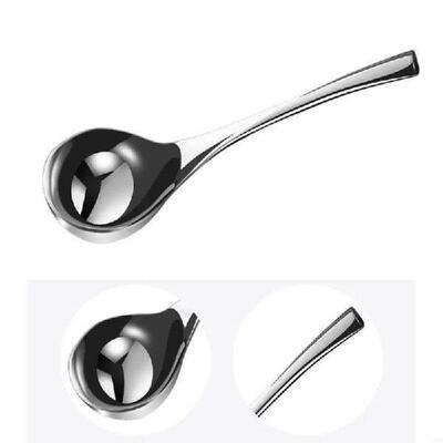 54HD Stable Soup Spoon Stainless Steel Soup Ladle With Long