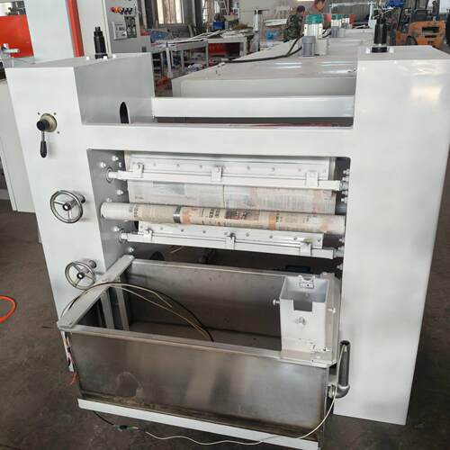 网格布编织布涂胶机 tpu浆料纱线线浸渍机 加温胶槽无纺布浸胶机