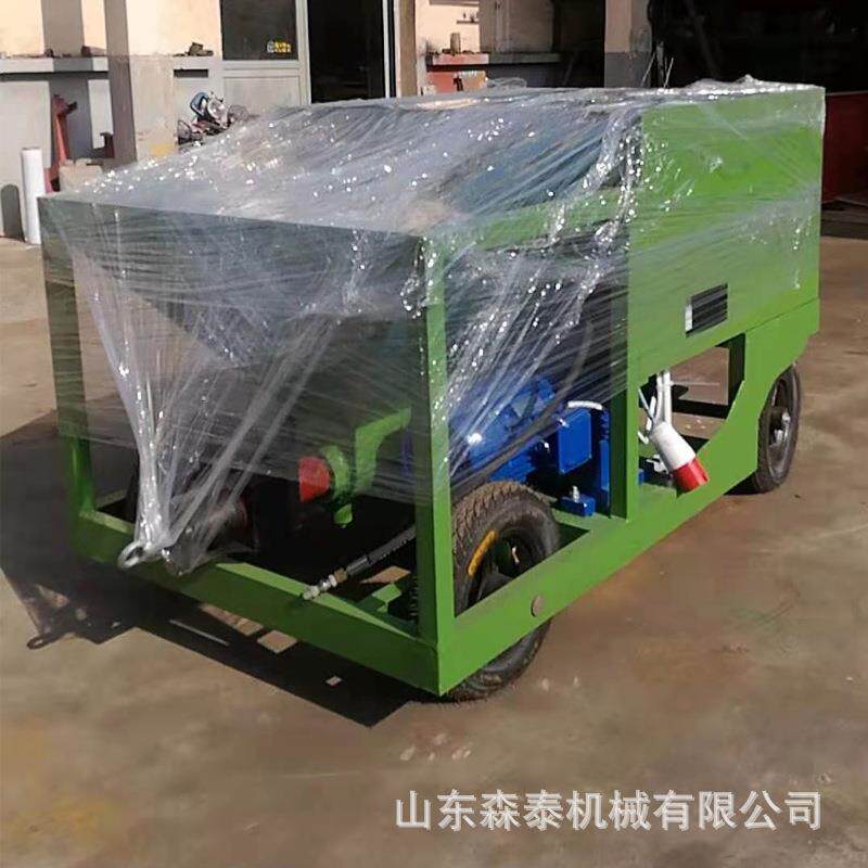塑胶跑道橡胶颗粒喷涂机PTJ-120喷涂机操场跑步铺装颗粒机