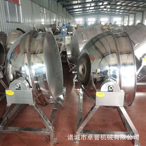 动搅热拌出料自锅 蒸汽导热油加熬制酱料炒锅卤煮大肠煮夹46层锅