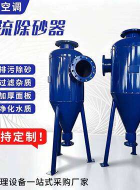全自动旋流除砂器不锈钢除污器井水河水泥沙过滤器旋流除砂器
