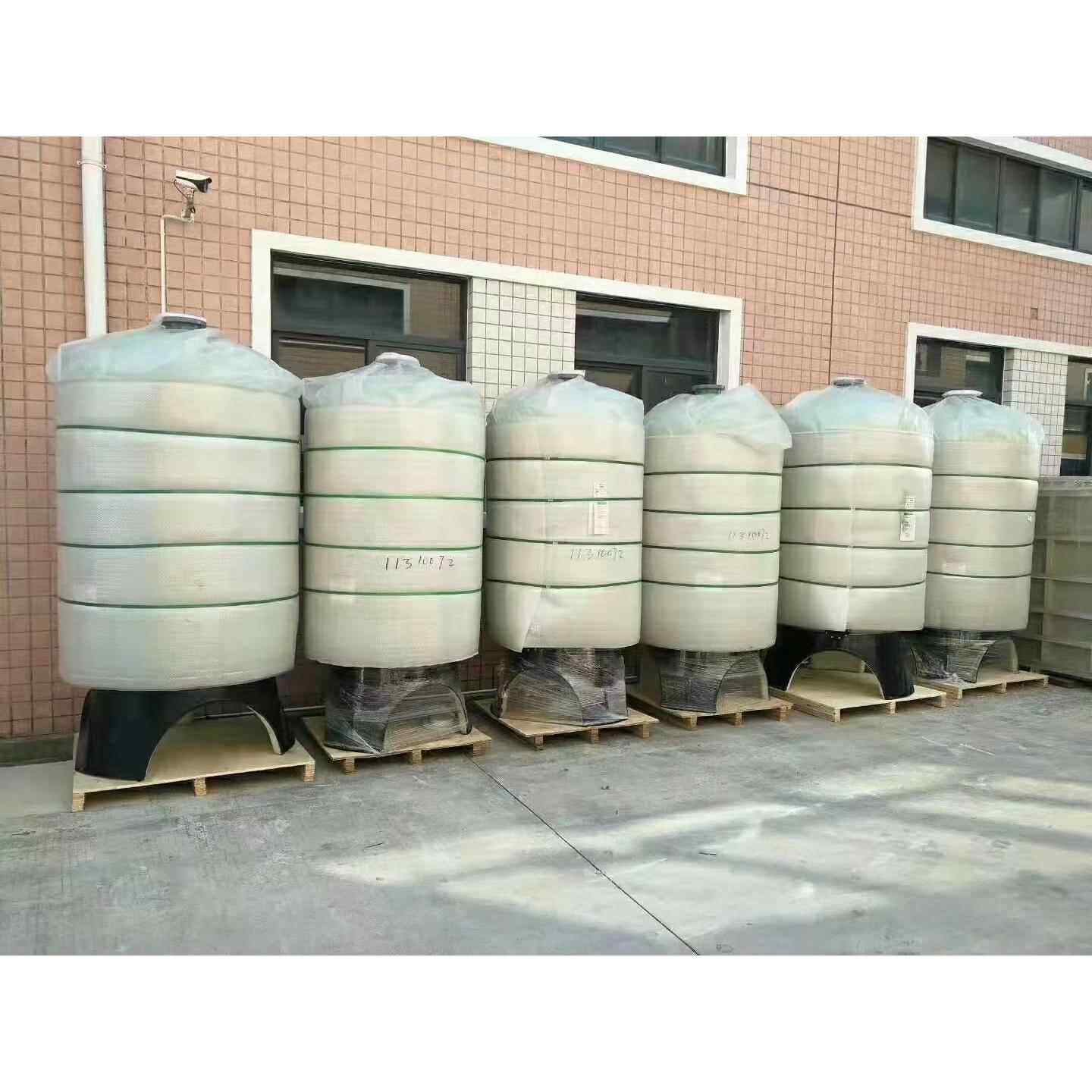上下开口6寸法兰树脂罐玻璃钢罐水处理过滤器玻璃钢桶水处理设备