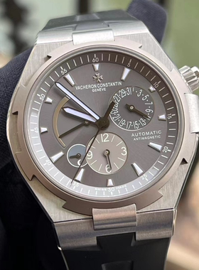 98新42mm江诗丹顿纵横四海系列47450/000W自动机械男表双时区