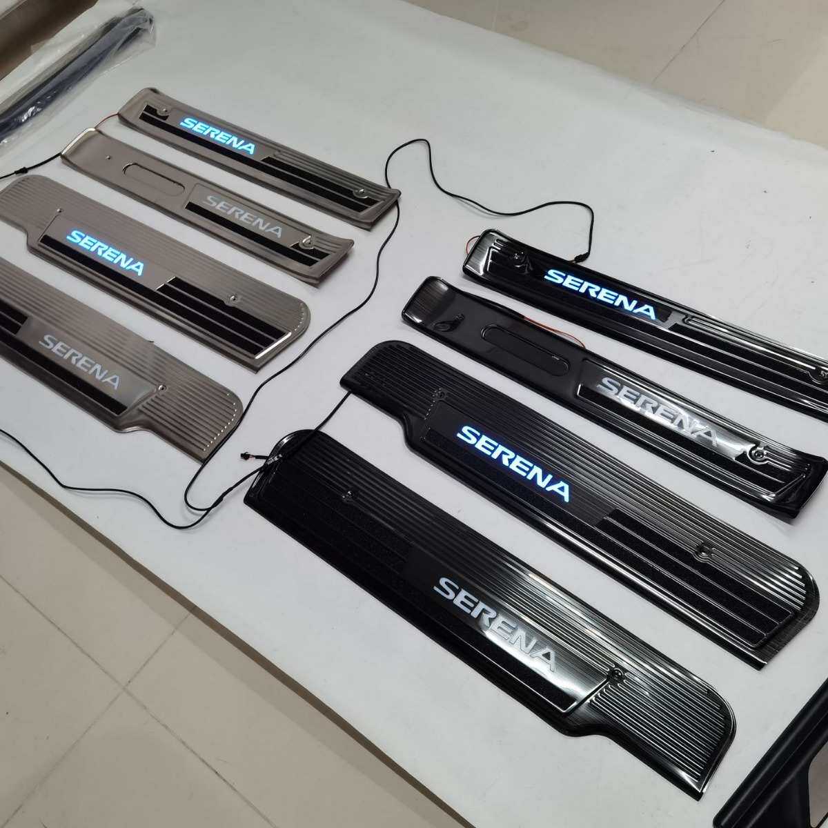 适用于19-22款MC后E-POWER Serena C27 LED迎宾踏板四门带灯门槛