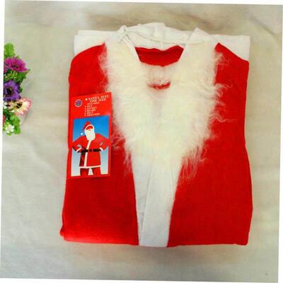 Christmas costume Male costume Santa Claus dress up clothes