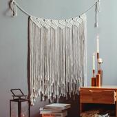 北欧波西米亚手工编织挂毯家居客厅壁饰卧室床头背景创意墙面装 饰