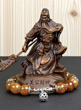 汽车摆件关公平安香车载大号关羽关二爷武财神霸气车内车里饰品