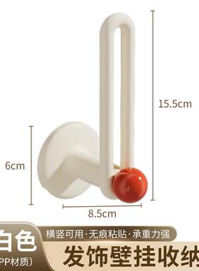 卫生间发圈发箍发绳收纳架神器墙上头花壁挂首饰发饰夹皮筋挂钩